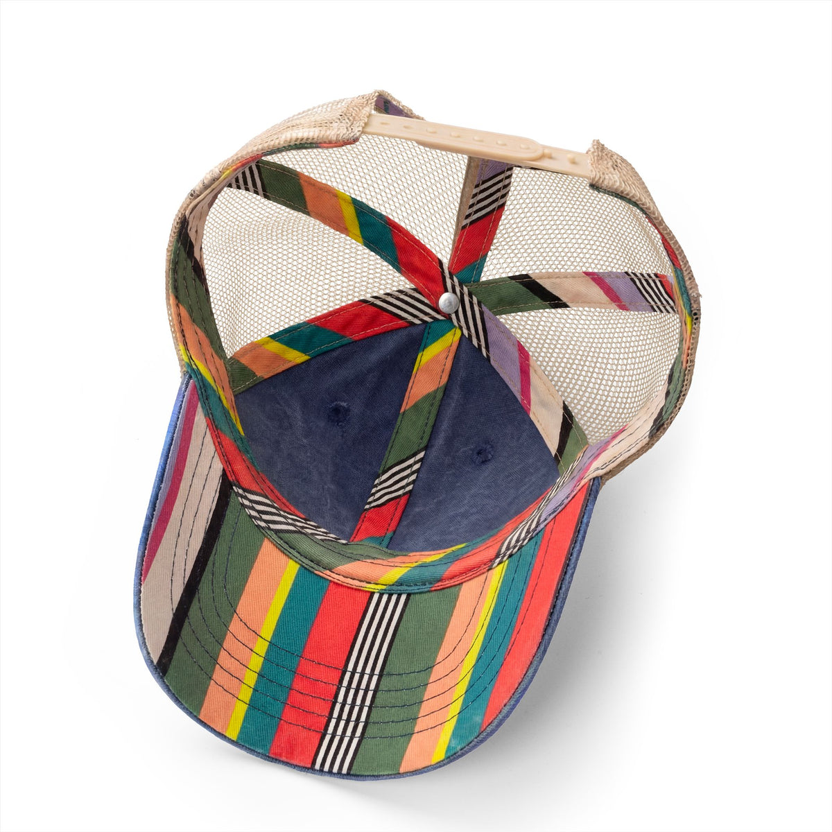 Women's Washed Mesh-Back Cap - Let Go & Bloom