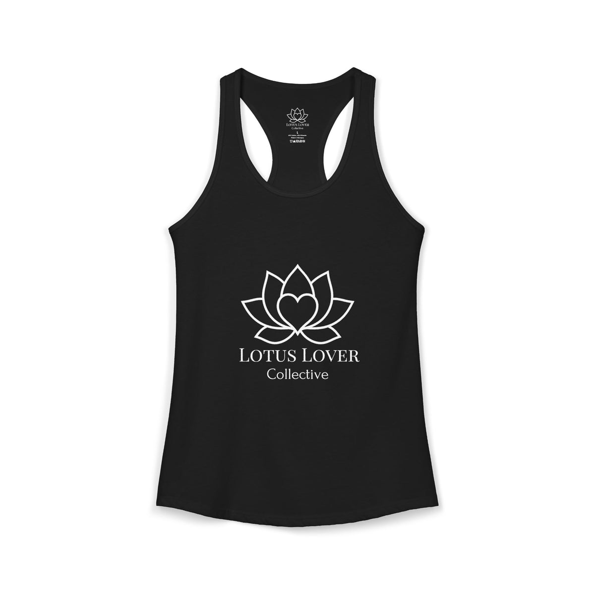 Women's Lotus Lover Logo Racerback Tank