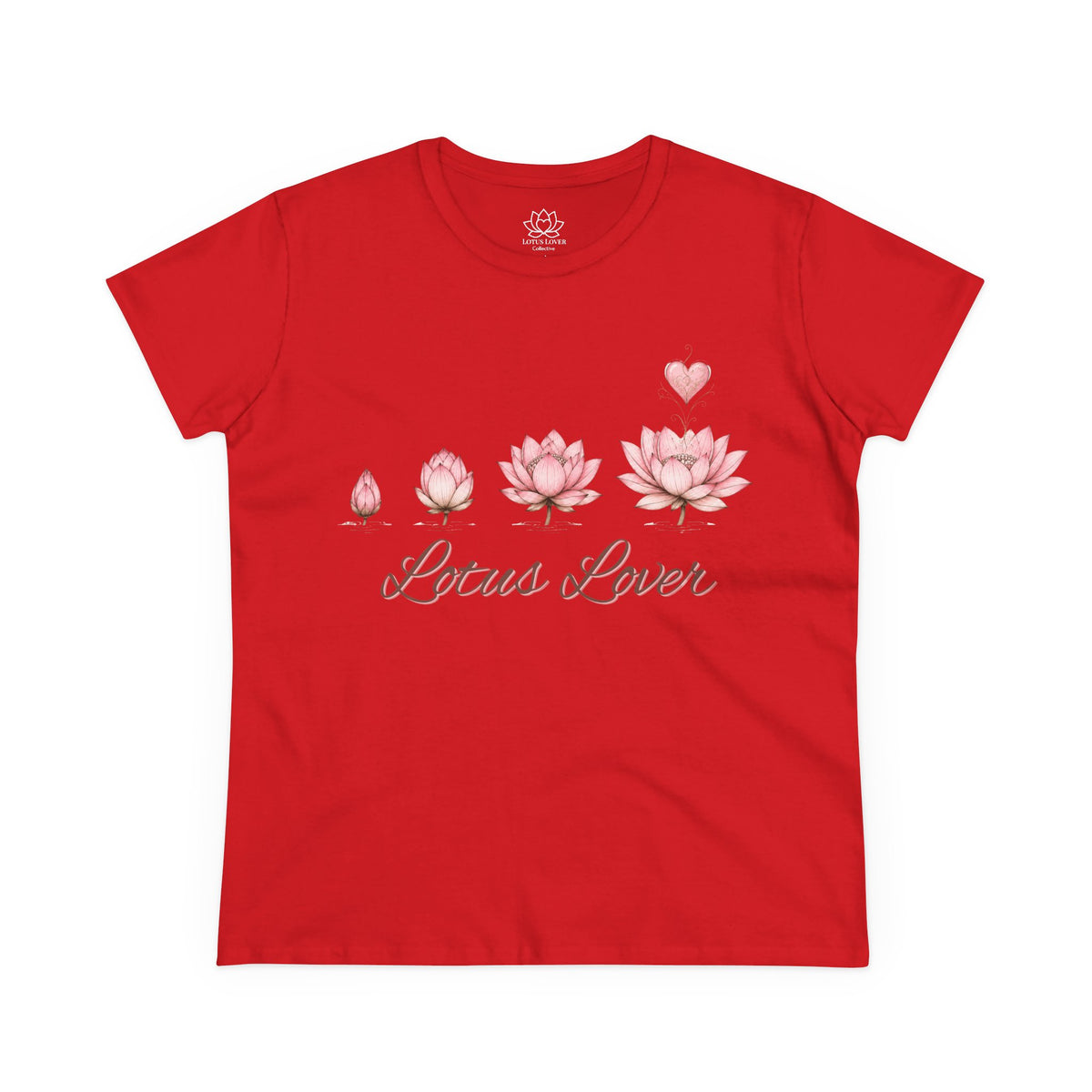 Lotus Lover Tee — Women's Floral Lotus T-Shirt