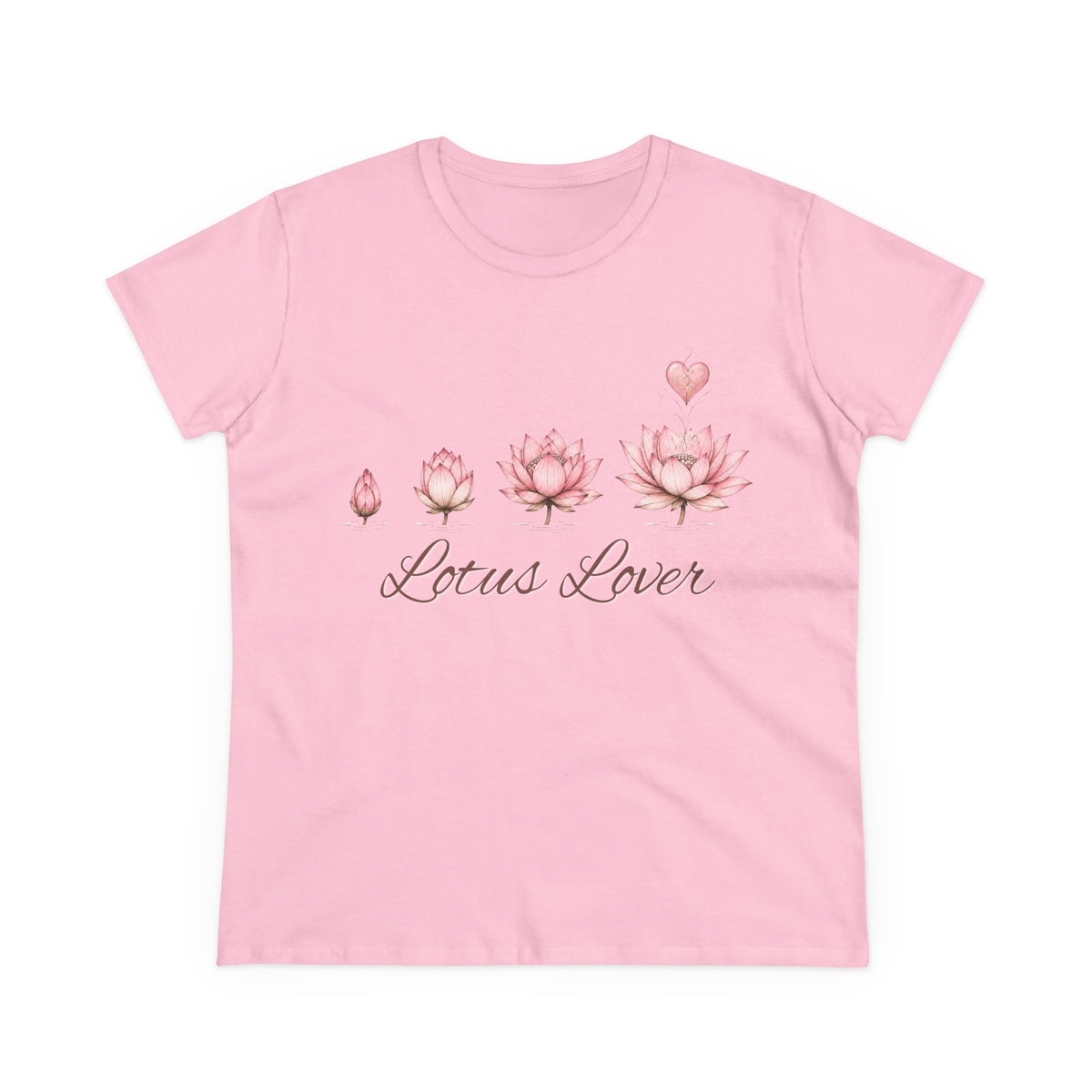 Lotus Lover Tee — Women's Floral Lotus T-Shirt