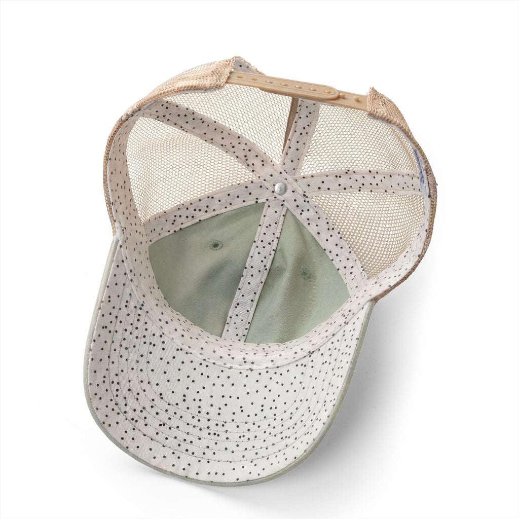 Women's Washed Mesh-Back Cap - Let Go & Bloom