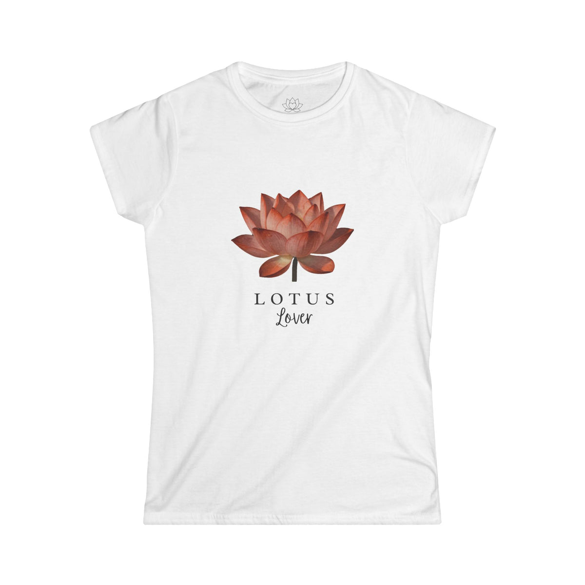 Red Lotus Lover Women's T-Shirt - Softstyle Crew Tee
