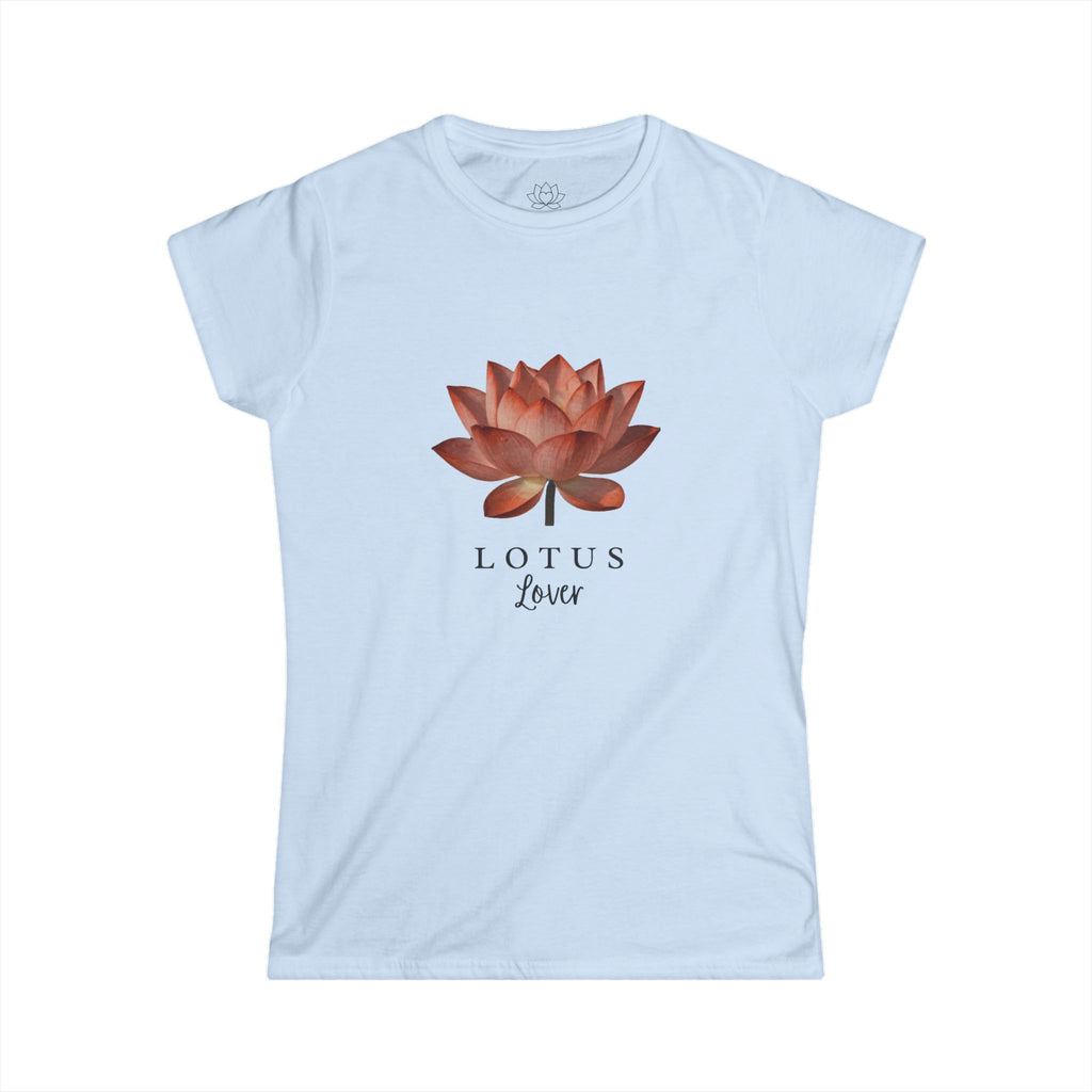 Red Lotus Lover Women's T-Shirt - Softstyle Crew Tee