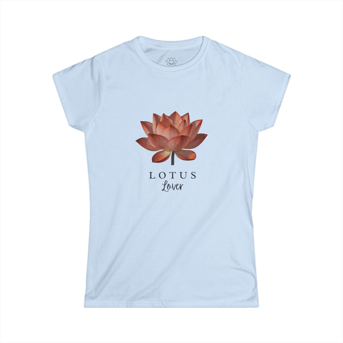 Red Lotus Lover Women's T-Shirt - Softstyle Crew Tee