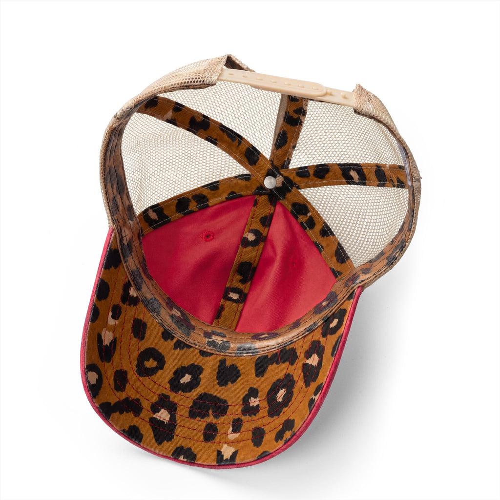 Women's Washed Mesh-Back Cap - Let Go & Bloom