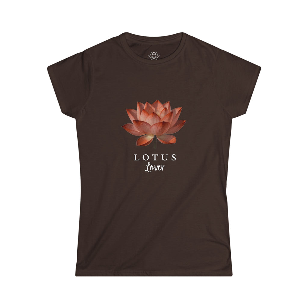 Red Lotus Lover Women's T-Shirt - Softstyle Crew Tee