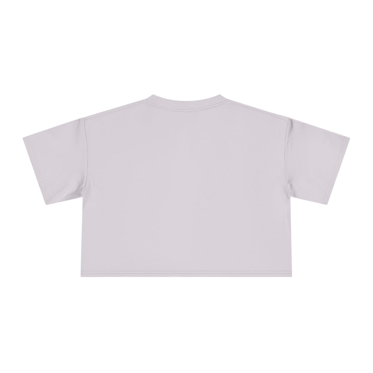 Lotus Heart Crop Tee — "Bloom From Your Own Love" Women's Cropped T-Shirt