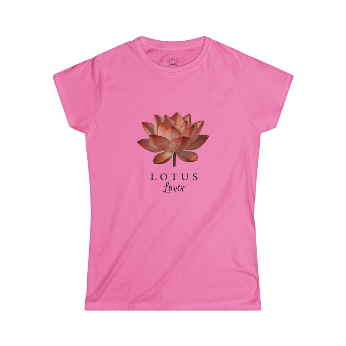 Red Lotus Lover Women's T-Shirt - Softstyle Crew Tee