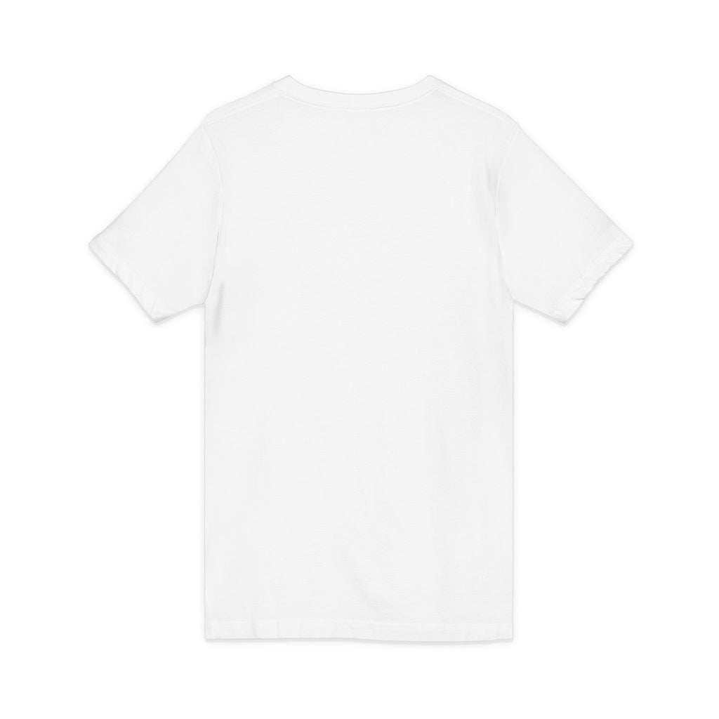 Jersey Short Sleeve V-Neck Tee "Now Blooming"