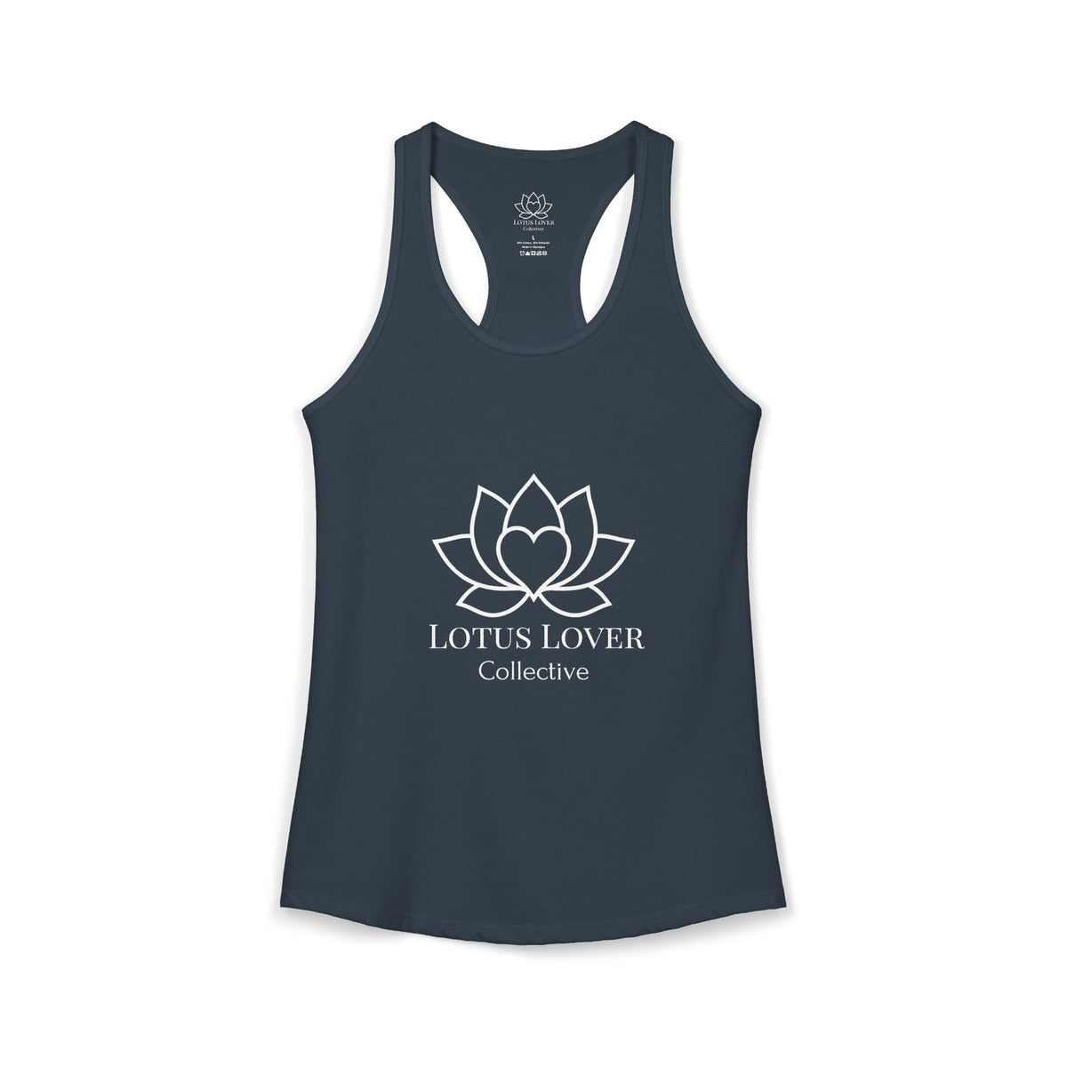 Women's Lotus Lover Logo Racerback Tank