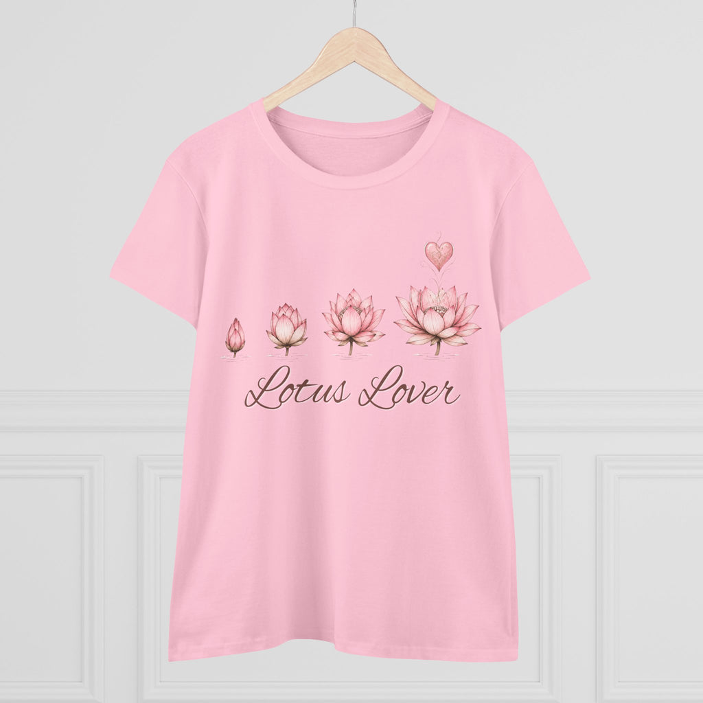 Lotus Lover Tee — Women's Floral Lotus T-Shirt