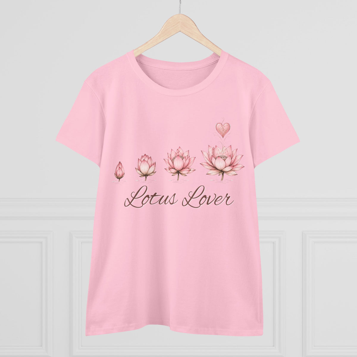Lotus Lover Tee — Women's Floral Lotus T-Shirt