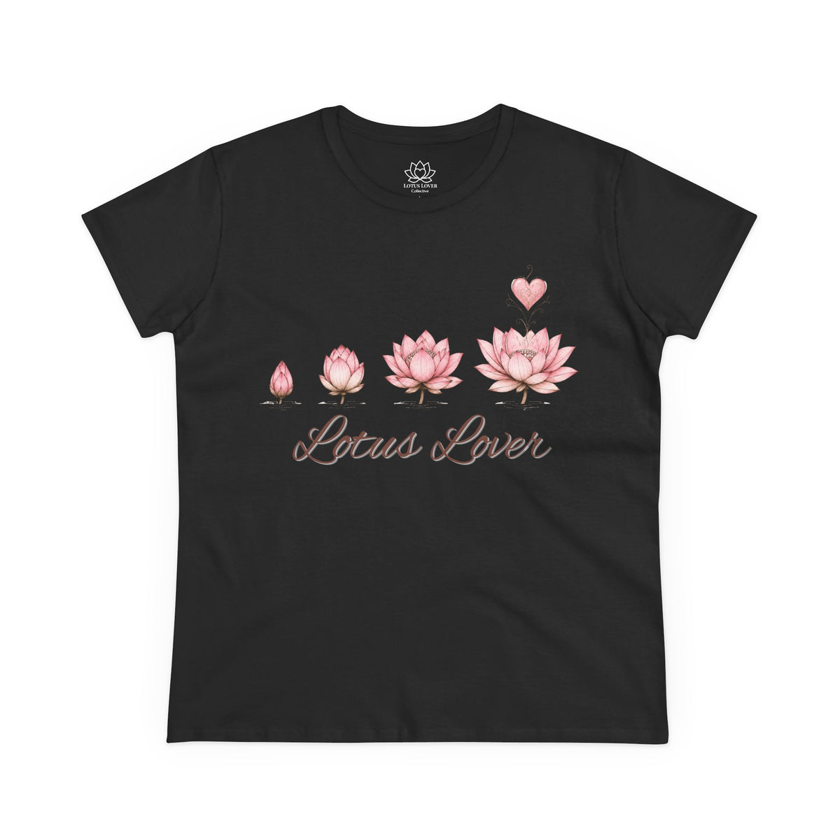 Lotus Lover Tee — Women's Floral Lotus T-Shirt