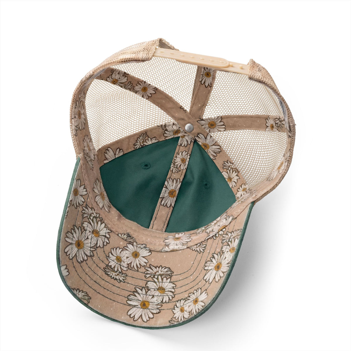 Women's Washed Mesh-Back Cap - Let Go & Bloom