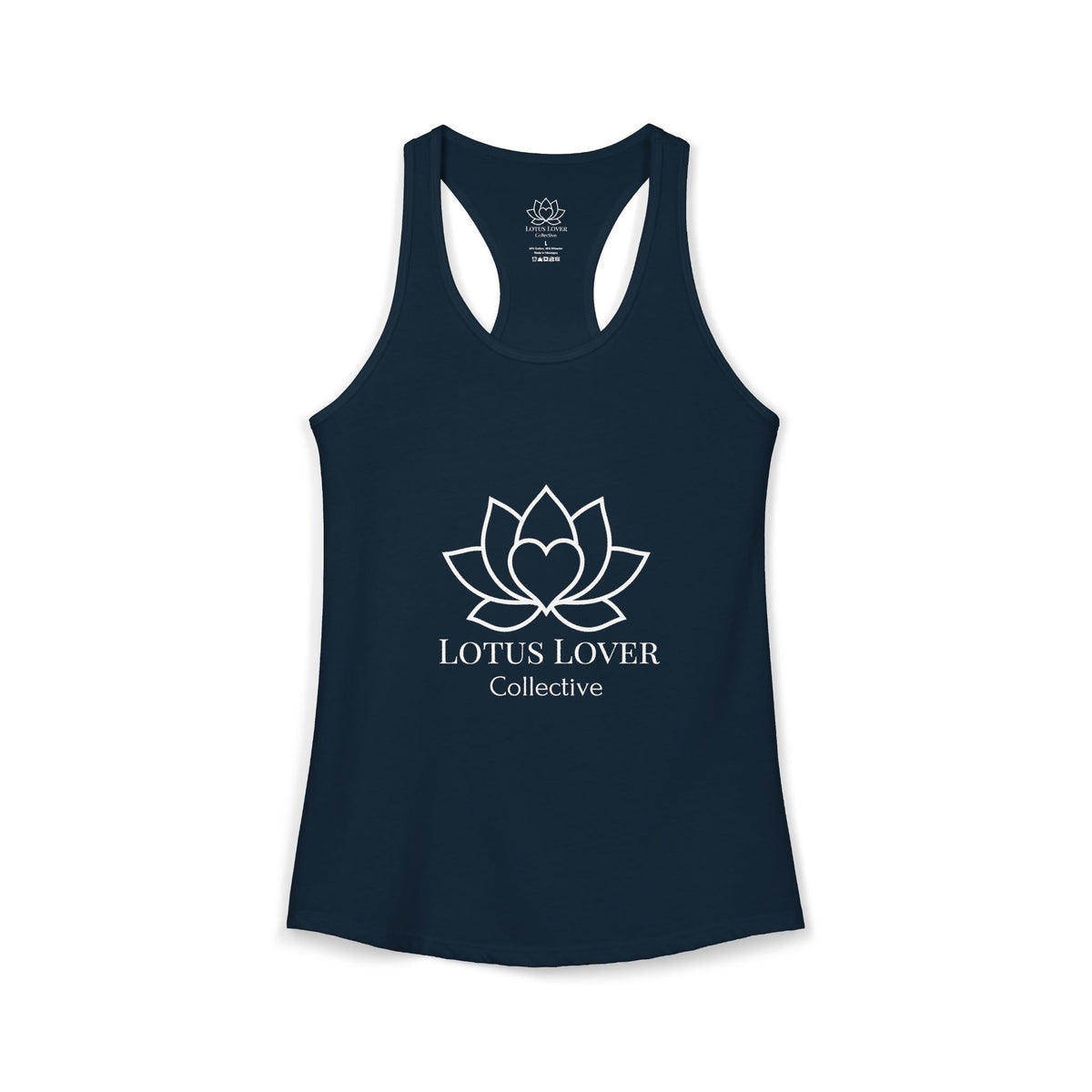 Women's Lotus Lover Logo Racerback Tank