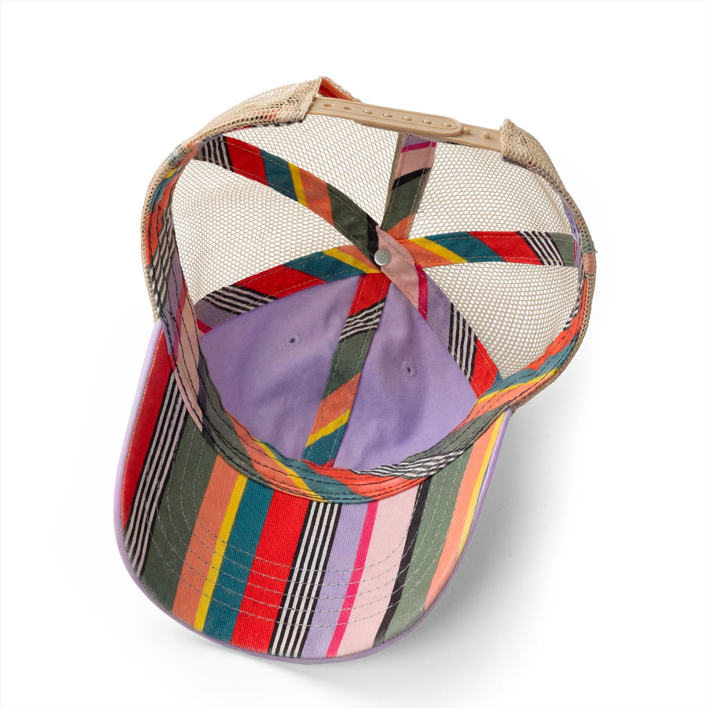 Women's Washed Mesh-Back Cap - Let Go & Bloom