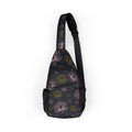 Chest Bag Pink and Gold Lotus (AOP)