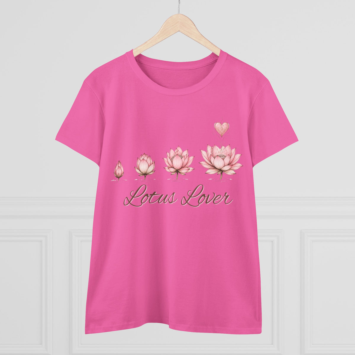 Lotus Lover Tee — Women's Floral Lotus T-Shirt