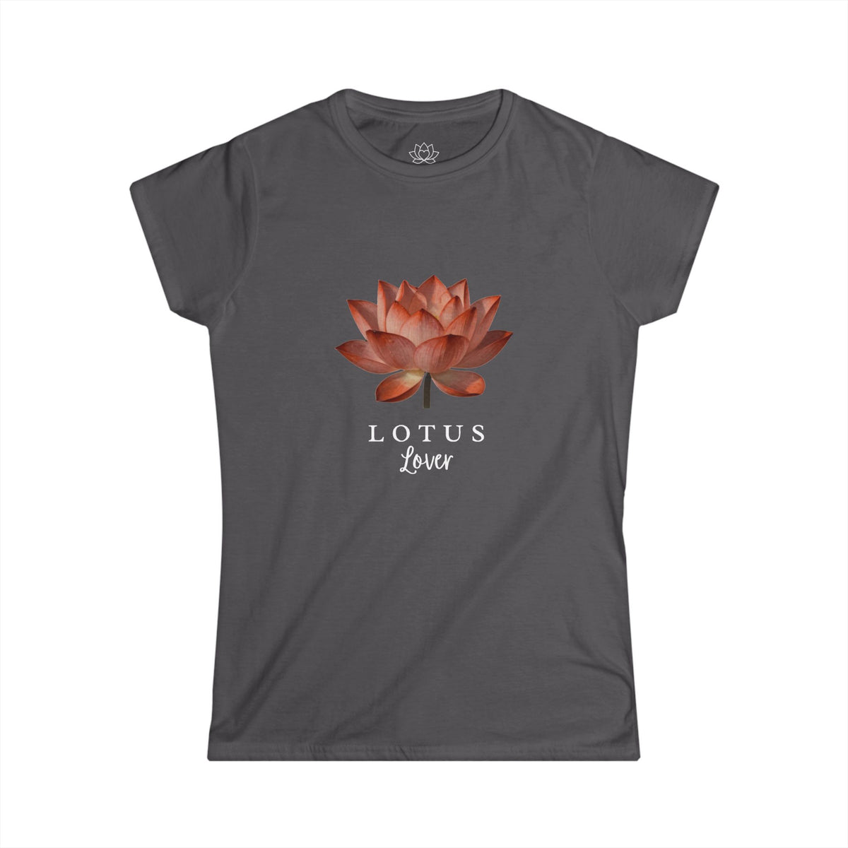 Red Lotus Lover Women's T-Shirt - Softstyle Crew Tee