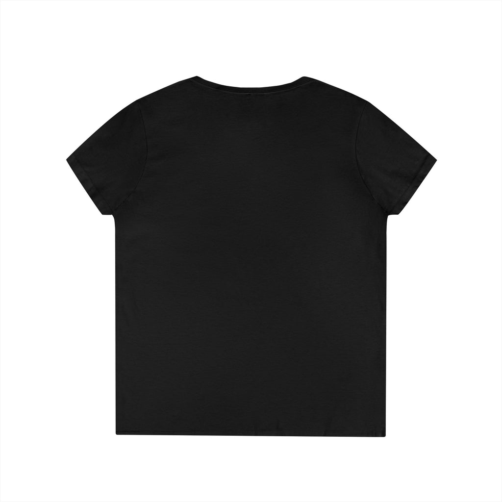Lotus Lover Collective V-Neck Tee — Floral Heart Shirt