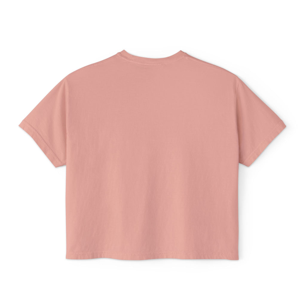 No Mud No Lotus Women's Boxy Tee — Lotus Flower Inspirational Graphic Tee