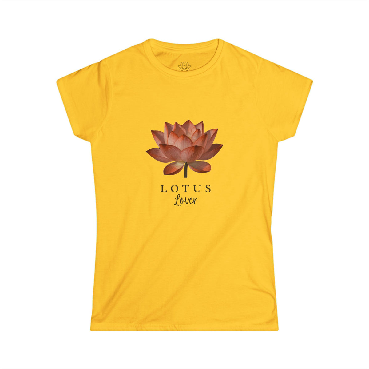 Red Lotus Lover Women's T-Shirt - Softstyle Crew Tee