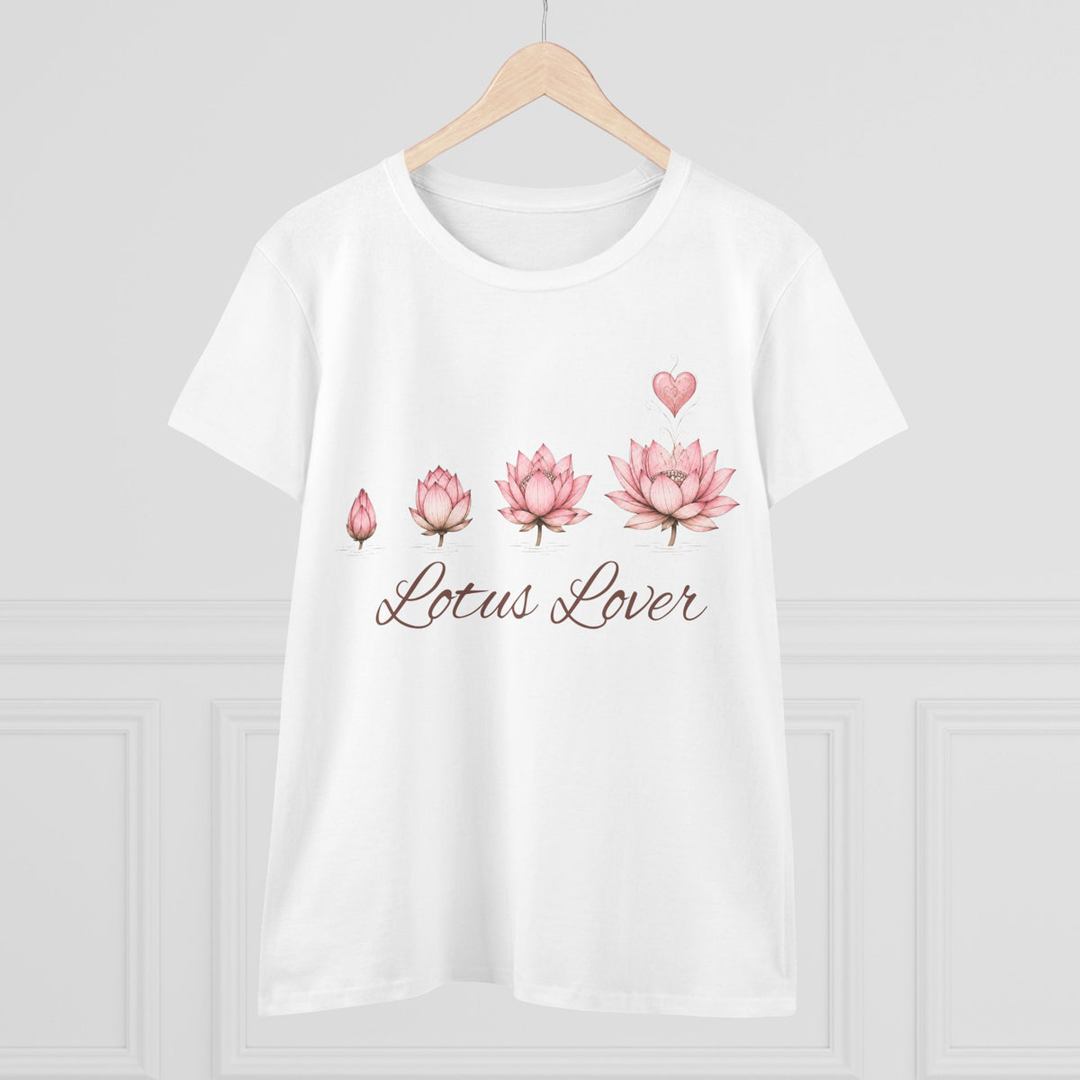 Lotus Lover Tee — Women's Floral Lotus T-Shirt