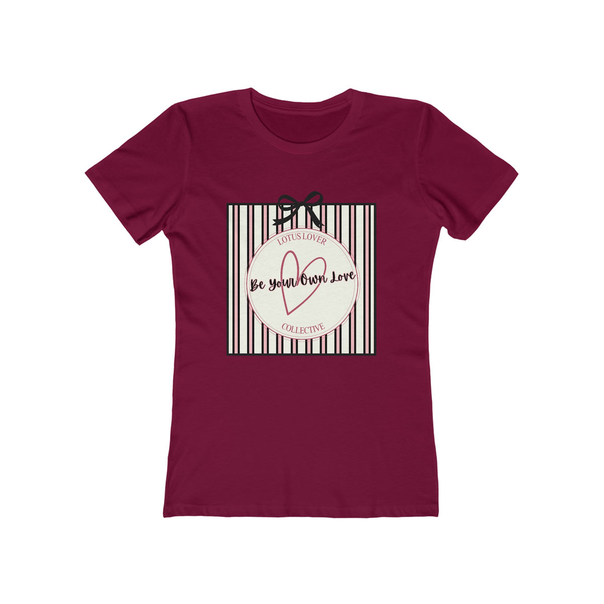 Women’s Boyfriend Tee — 'Be Your Own Love' Graphic T-Shirt