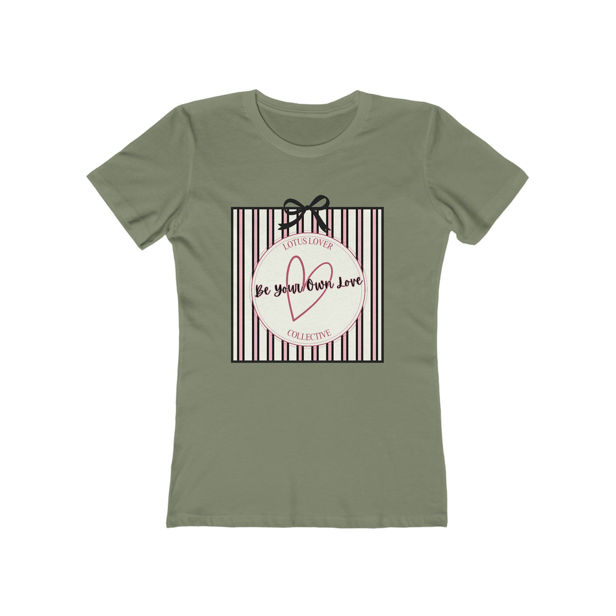 Women’s Boyfriend Tee — 'Be Your Own Love' Graphic T-Shirt