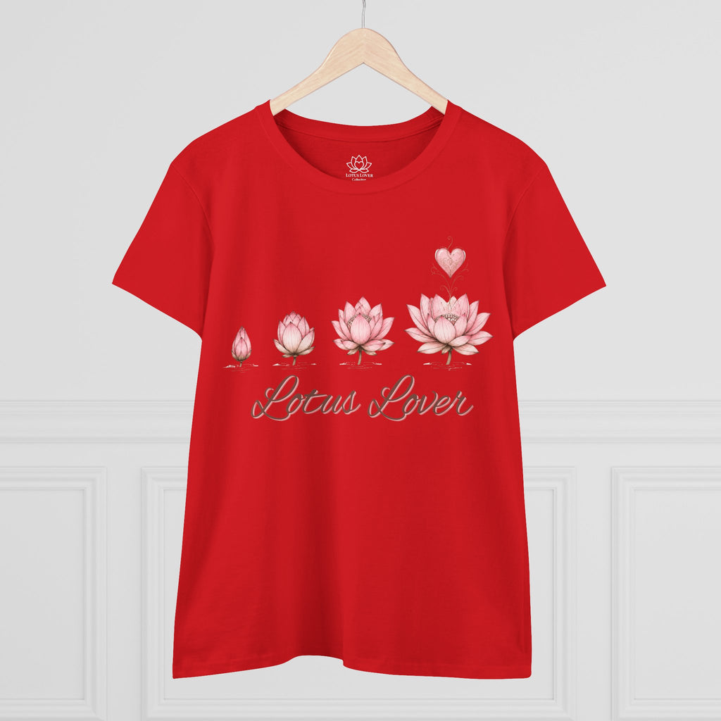 Lotus Lover Tee — Women's Floral Lotus T-Shirt