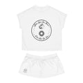 Celestial Lotus Pajama Set — "Glow Like the Moon, Rise Like the Sun" Women's Sleepwear
