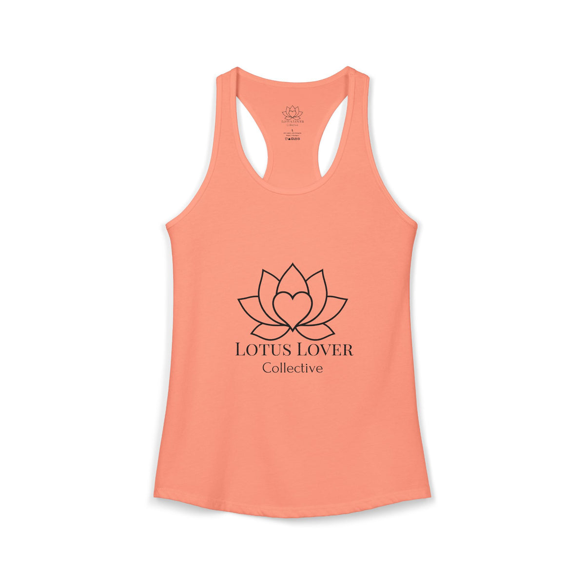 Women's Lotus Lover Logo Racerback Tank