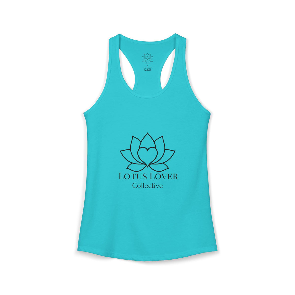 Women's Lotus Lover Logo Racerback Tank