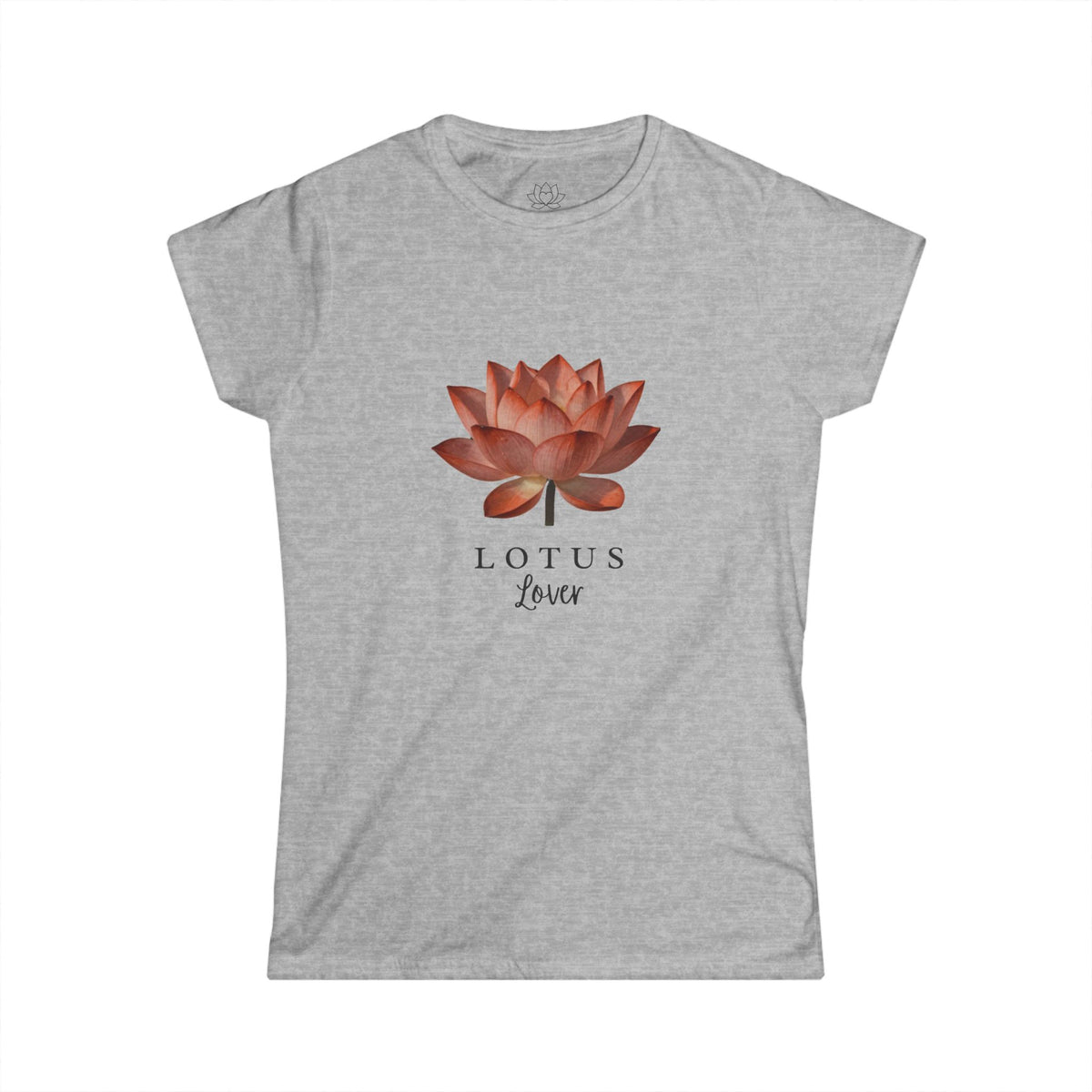 Red Lotus Lover Women's T-Shirt - Softstyle Crew Tee