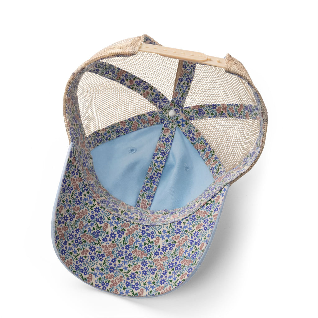 Women's Washed Mesh-Back Cap - Let Go & Bloom