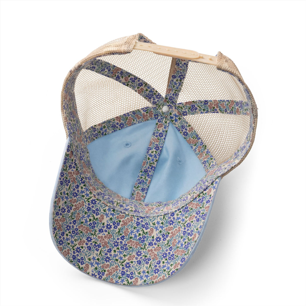 Women's Washed Mesh-Back Cap - Let Go & Bloom