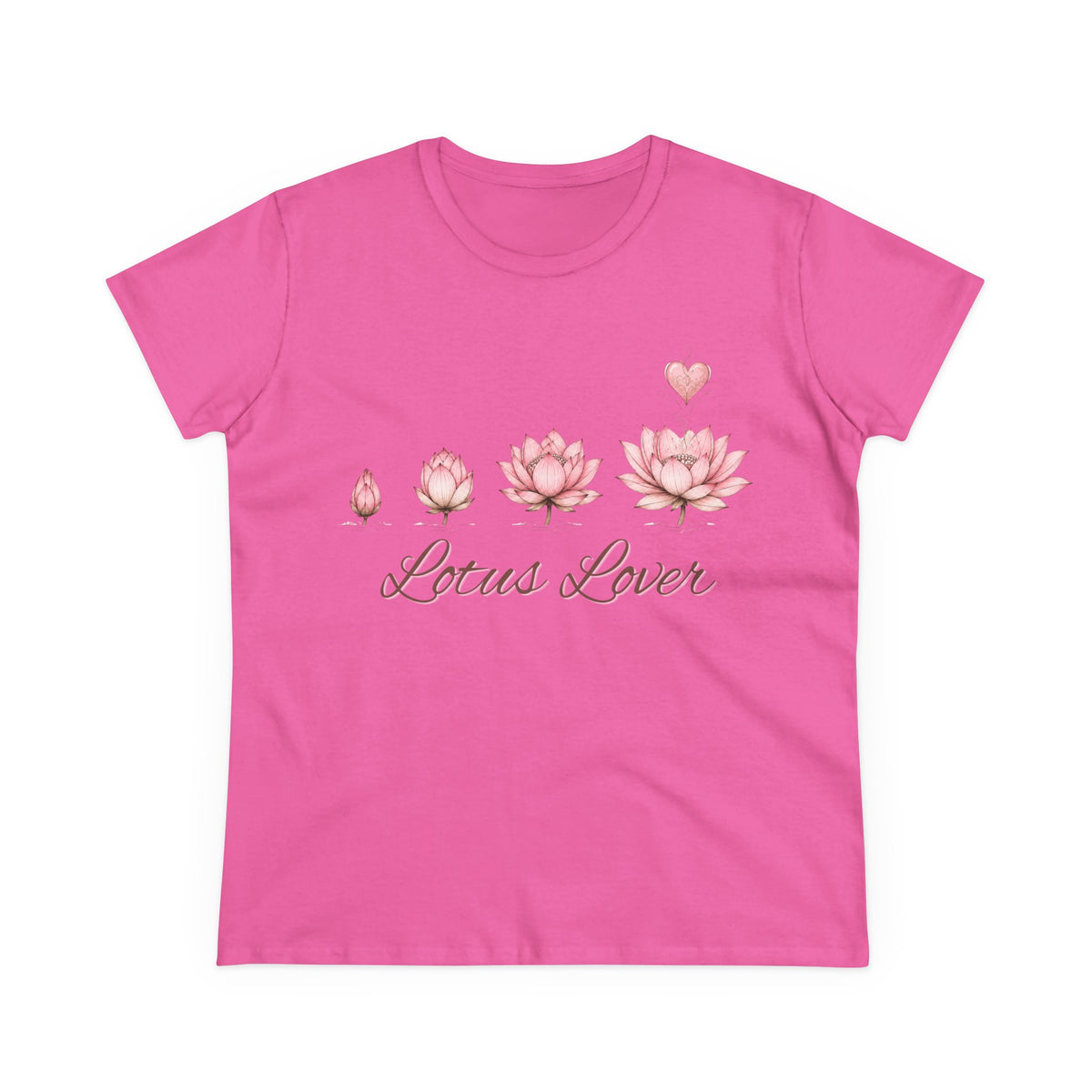 Lotus Lover Tee — Women's Floral Lotus T-Shirt